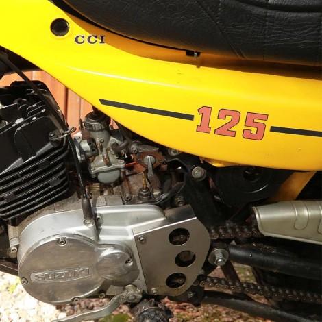 Peinture Sprido Suzuki Jaune 125 RV VanVan
