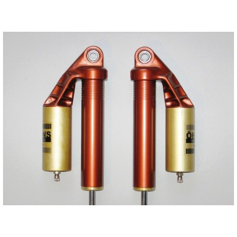 Teinte rouge métal Ohlins...
