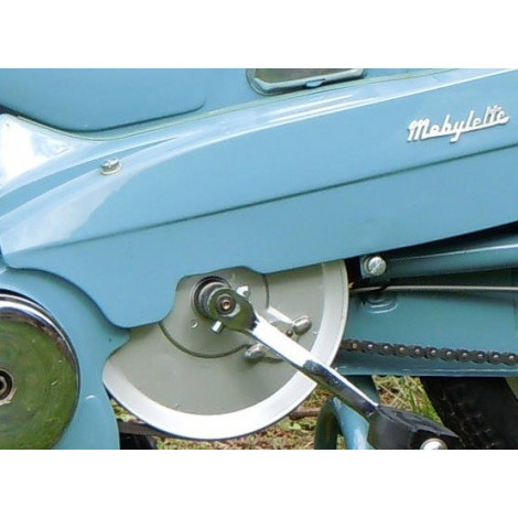 Gris métallisé pour plateau Motobécane