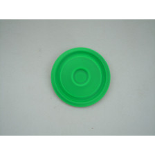 Peinture vert fluo en pot