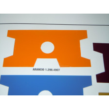 Vespa orange code 907