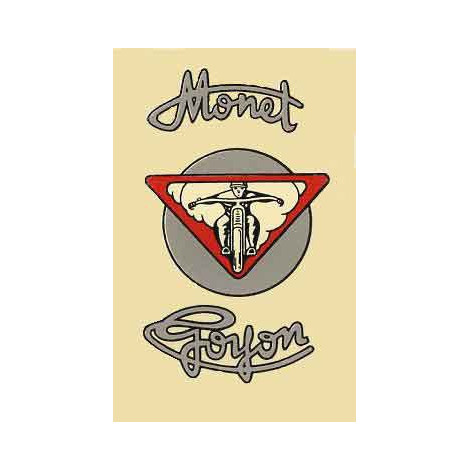 Monet-Goyon 125 S6V-S6VS Rouge Grenat