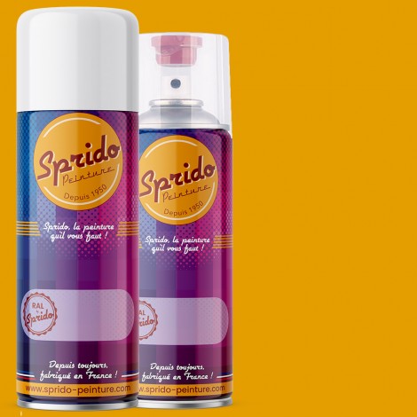 Peinture RAL by Sprido 1004 Jaune or en aérosol 400 ml