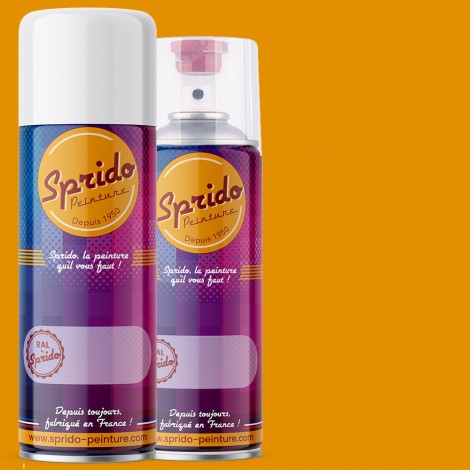 Peinture RAL by Sprido 1006 Jaune maïs en aérosol 400 ml