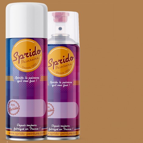 Peinture RAL by Sprido 1011 Beige brun en aérosol 400 ml