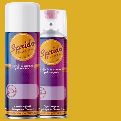 Peinture RAL by Sprido 1012 Jaune citron en aérosol 400 ml