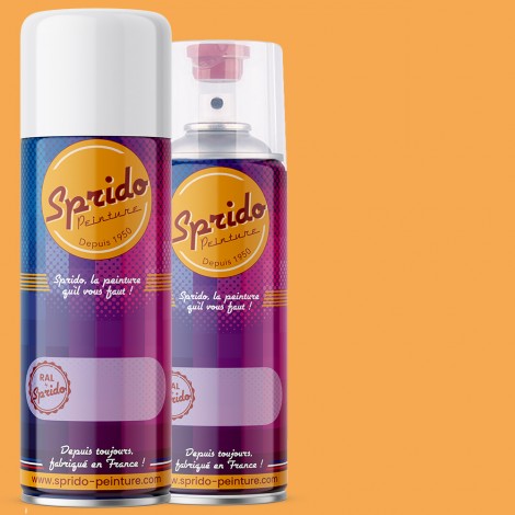 Peinture RAL by Sprido 1017 Jaune safran en aérosol 400 ml