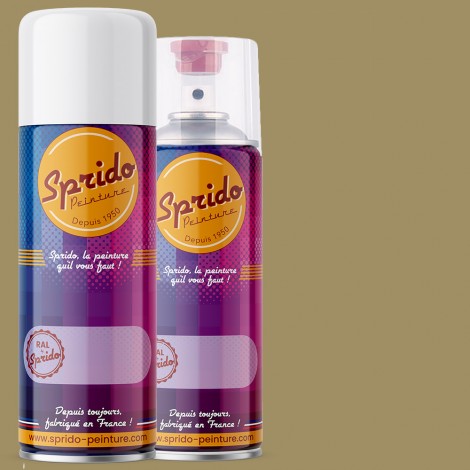 Peinture RAL by Sprido 1020 Jaune olive en aérosol 400 ml