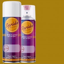 Peinture RAL by Sprido 1027 Jaune curry en aérosol 400 ml