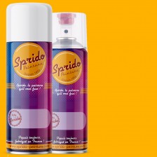 Peinture RAL by Sprido 2007 Orangé clair brillant en aérosol 400 ml