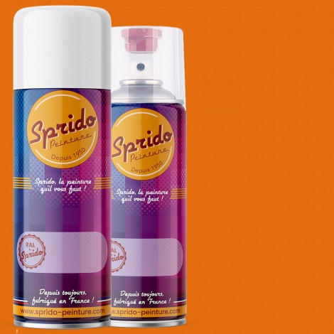 Peinture RAL by Sprido 2011 Orangé foncé en aérosol 400 ml