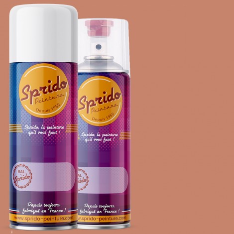 Peinture RAL by Sprido 3012 Rouge beige en aérosol 400 ml