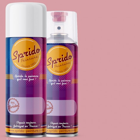 Peinture RAL by Sprido 3015 Rose clair en aérosol 400 ml