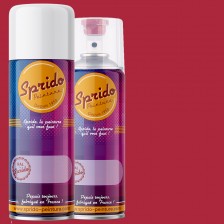 Peinture RAL by Sprido 3027 Rouge framboise en aérosol 400 ml