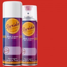 Peinture RAL by Sprido 3028 Rouge pu en aérosol 400 ml