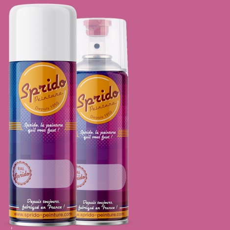 Peinture RAL by Sprido 4003 Violet bruyère en aérosol 400 ml