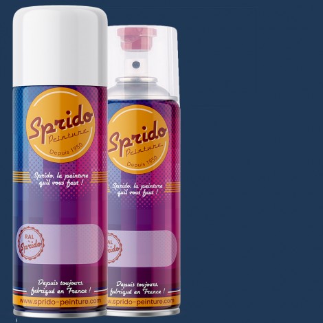 Peinture RAL by Sprido 5003 Bleu saphir en aérosol 400 ml