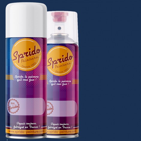 Peinture RAL by Sprido 5013 Bleu cobalt en aérosol 400 ml