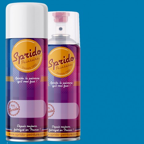 Peinture RAL by Sprido 5015 Bleu ciel en aérosol 400 ml