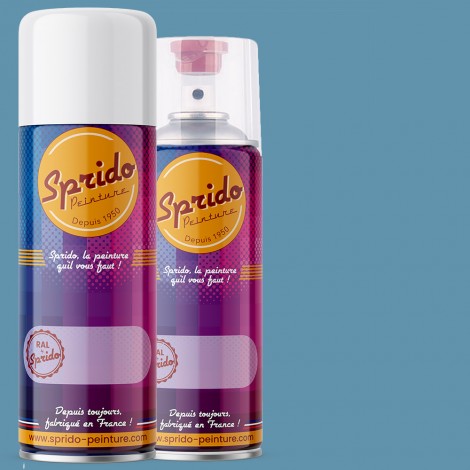 Peinture RAL by Sprido 5024 Bleu pastel en aérosol 400 ml