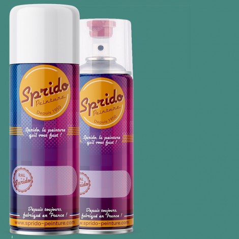 Peinture RAL by Sprido 6033 Turquoise menthe en aérosol 400 ml