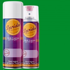 Peinture RAL by Sprido 6037 Vert pur en aérosol 400 ml
