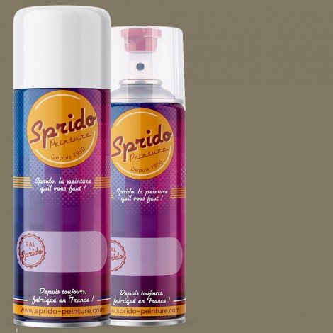 Peinture RAL by Sprido 7002 Gris olive en aérosol 400 ml