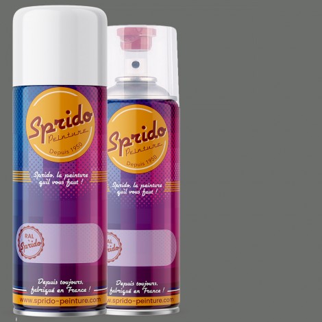 Peinture RAL by Sprido 7005 Gris souris en aérosol 400 ml