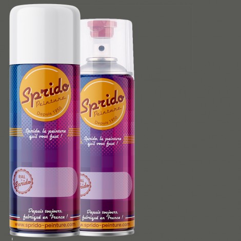 Peinture RAL by Sprido 7010 Gris tente en aérosol 400 ml