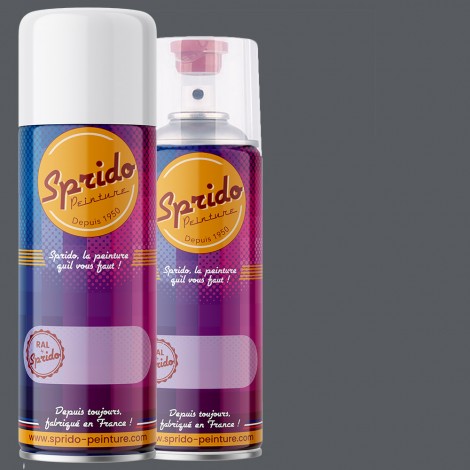 Peinture RAL by Sprido 7012 Gris basalte en aérosol 400 ml