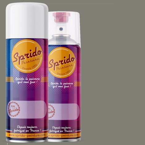 Peinture RAL by Sprido 7023 Gris béton en aérosol 400 ml