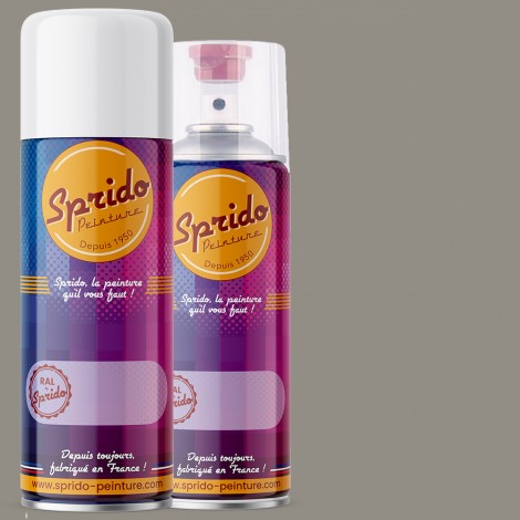 Peinture RAL by Sprido 7030 Gris pierre en aérosol 400 ml