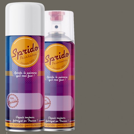 Peinture RAL by Sprido 7039 Gris quartz en aérosol 400 ml