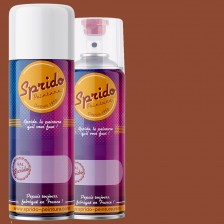 Peinture RAL by Sprido 8004 Brun cuivré en aérosol 400 ml