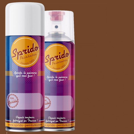 Peinture RAL by Sprido 8007 Brun fauve en aérosol 400 ml