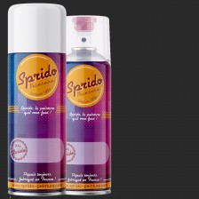 Peinture RAL by Sprido 9017 Noir signalisation en aérosol 400 ml