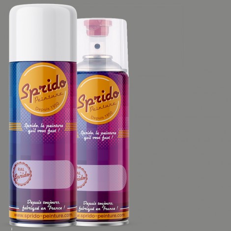 Peinture RAL by Sprido 9022 Gris clair métal en aérosol 400 ml