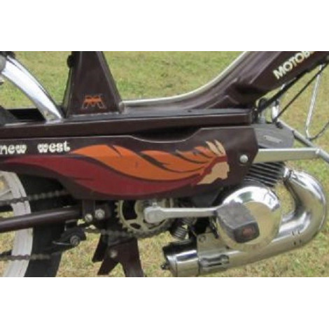 Motobecane 51 New West brun appache code 1976 
