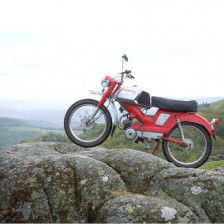 Rouge pour Motobécane 94 TT 