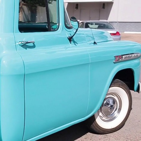 Chevrolet Tartan Turquoise 1958
