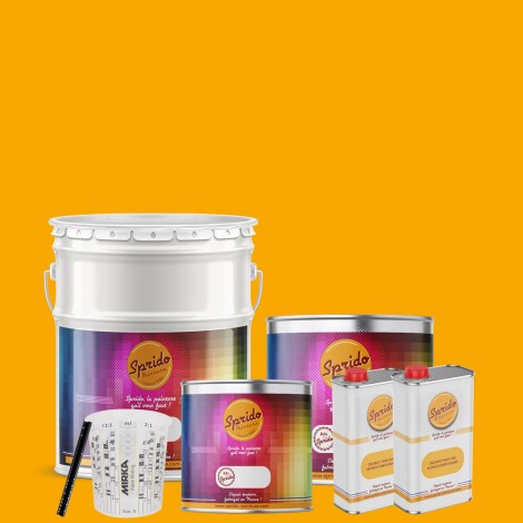 Peinture RAL by Sprido 1003 Jaune de sécurité en pots