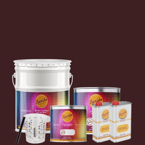 Peinture RAL by Sprido 3007 Rouge noir en pots