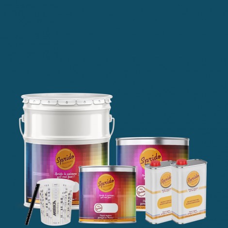 Peinture RAL by Sprido 5001 Bleu vert en pots