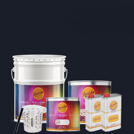 Peinture RAL by Sprido 5004 Bleu noir en pots