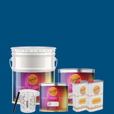 Peinture RAL by Sprido 5010 Bleu gentiane en pots