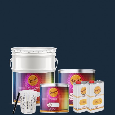 Peinture RAL by Sprido 5011 Bleu acier en pots
