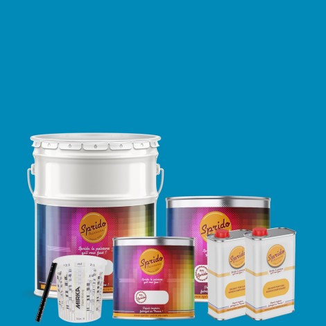 Peinture RAL by Sprido 5012 Bleu clair en pots