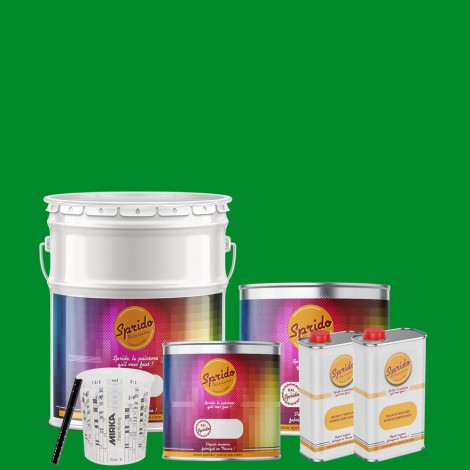 Peinture RAL by Sprido 6037 Vert pur en pots