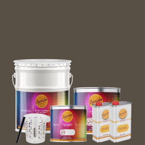 Peinture RAL by Sprido 7013 Gris brun en pots
