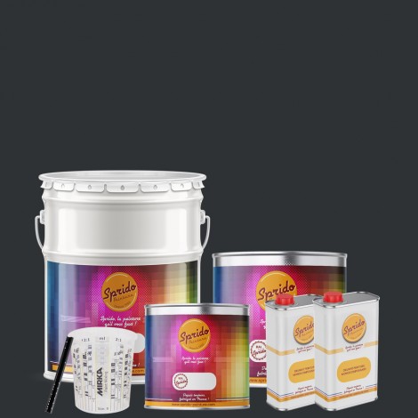 Peinture RAL by Sprido 7021 Gris noir en pots